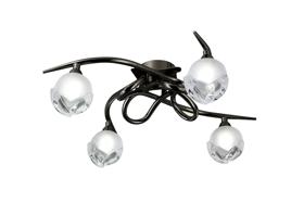 Fragma Black Chrome Ceiling Lights Mantra Modern Ceiling Lights Fragma Black Chrome Ceiling Lights Mantra Modern Ceiling Lights